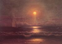 Heade, Martin Johnson - Sailing by Moonlight